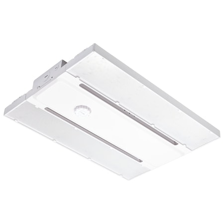 Nuvo LED Linear High-Bay With Interchangeable Lens, 65W/75W/85W Wattage  3K/4K/5K CCT Selectable 65/1010
